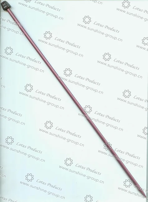 Ningbo sunshine import and export co., ltd. | plastic knitting needle us8 5.0mm brown