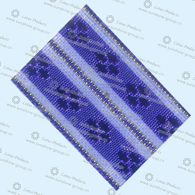 Ningbo sunshine import and export co., ltd. | organza ribbon sample card b 052