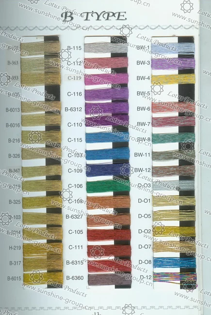 Ningbo sunshine import and export co., ltd. | metallic yarn 06