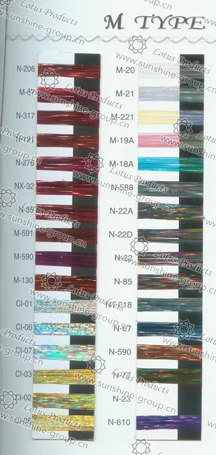 Ningbo sunshine import and export co., ltd. | metallic yarn 08