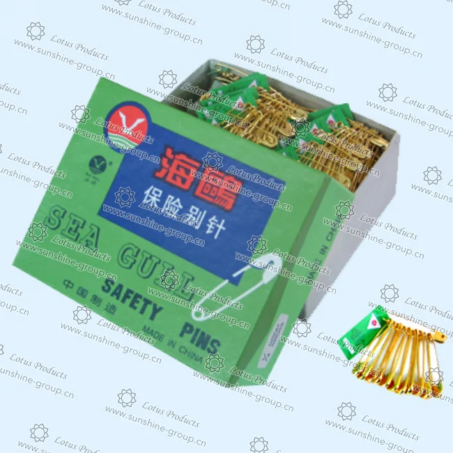Ningbo sunshine import and export co., ltd. | safety pin golden 4
