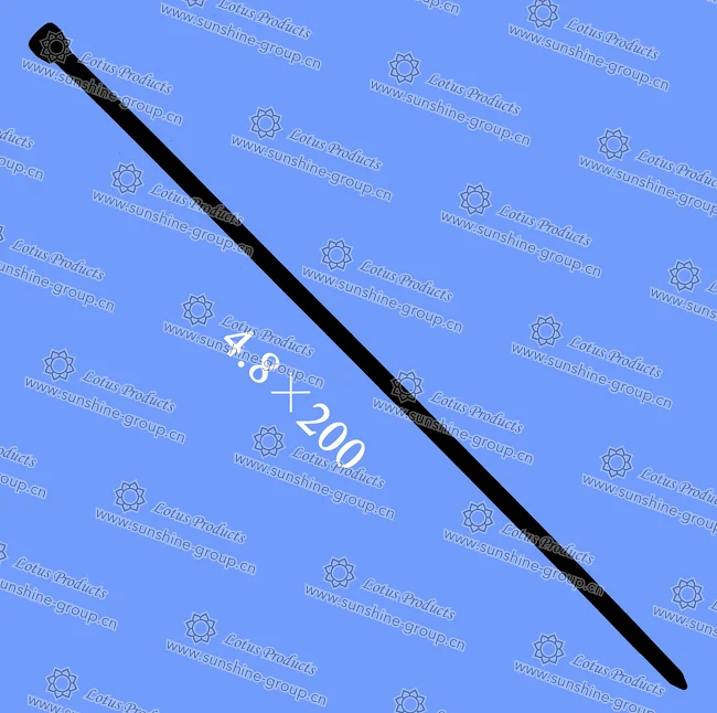 Ningbo sunshine import and export co., ltd. | cable tie black 4.8mmx250mm
