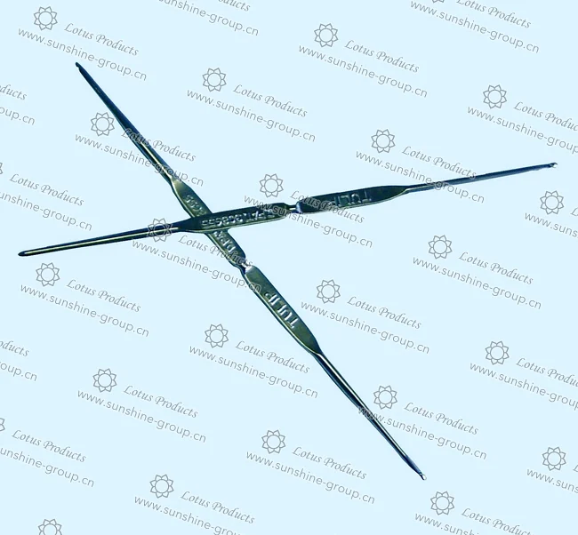Ningbo sunshine import and export co., ltd. | steel crochet hook 2 point