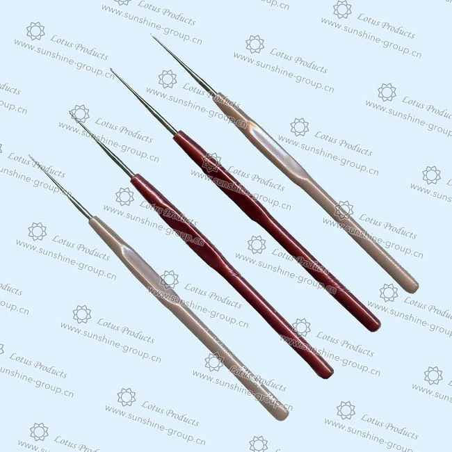Ningbo sunshine import and export co., ltd. | steel crochet hook plastic handle 1 point 3