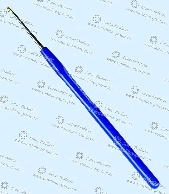 Ningbo sunshine import and export co., ltd. | steel crochet hook plastic handle 1.75mm