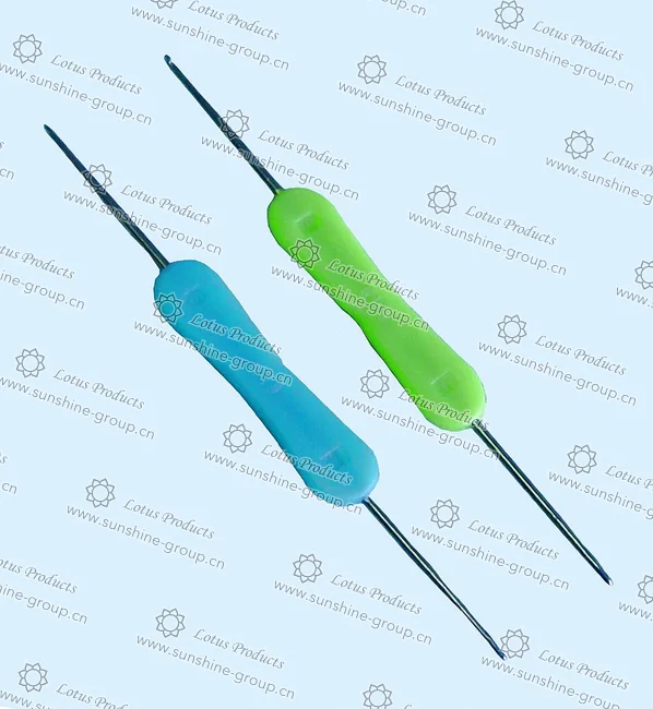 Ningbo sunshine import and export co., ltd. | steel crochet hook plastic handle 2 point 1 a
