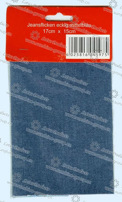 Ningbo sunshine import and export co., ltd. | middle blue jeans iron on patches